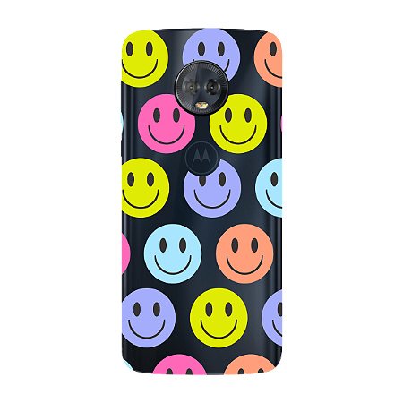 Capinha para Moto G6 Play Anti Impacto Personalizada - Smiles - Sorrisos