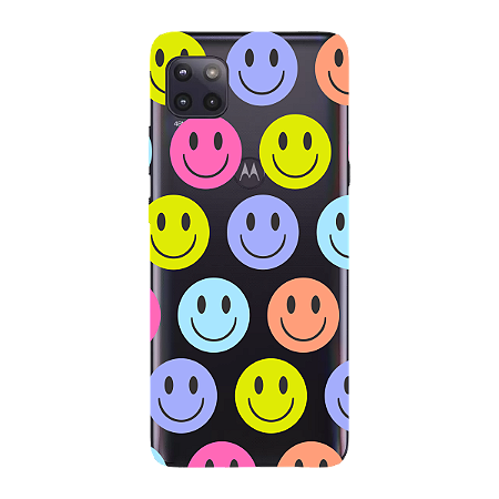 Capinha para Moto G 5G Anti Impacto Personalizada - Smiles - Sorrisos