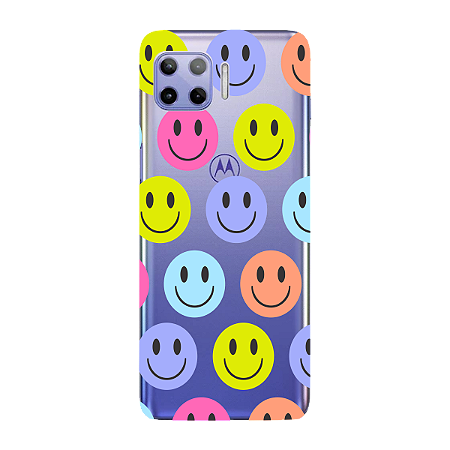 Capinha para Moto G 5G Plus Anti Impacto Personalizada - Smiles - Sorrisos