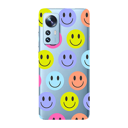 Capinha para Xiaomi Mi 12 Lite Anti Impacto Personalizada - Smiles - Sorrisos