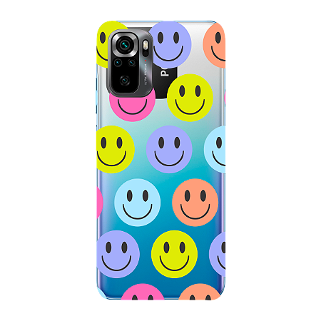 Capinha para Xiaomi Poco M5s Anti Impacto Personalizada - Smiles - Sorrisos