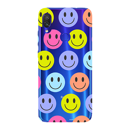 Capinha para Xiaomi RedMi Note 7 Anti Impacto Personalizada - Smiles - Sorrisos