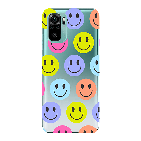 Capinha para Xiaomi RedMi Note 10 4G Anti Impacto Personalizada - Smiles - Sorrisos