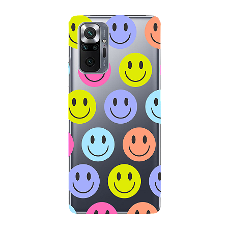 Capinha para Xiaomi RedMi Note 10 Pro Anti Impacto Personalizada - Smiles - Sorrisos