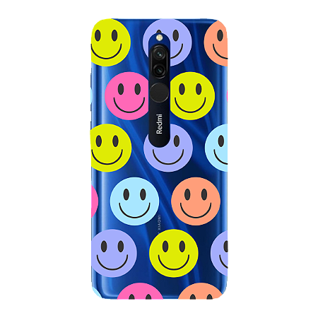 Capinha para Xiaomi RedMi 8 Anti Impacto Personalizada - Smiles - Sorrisos