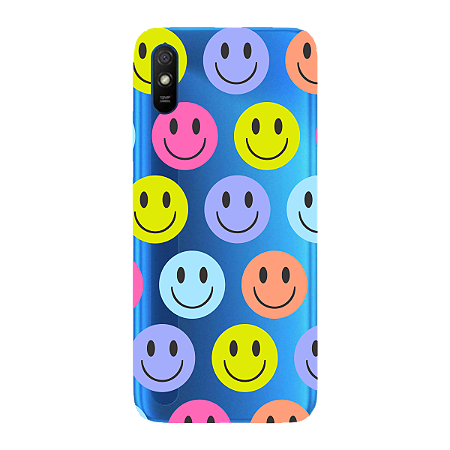 Capinha para Xiaomi RedMi 9A Anti Impacto Personalizada - Smiles - Sorrisos