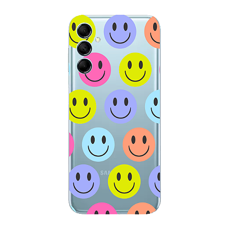 Capinha para Samsung M34 Anti Impacto Personalizada - Smiles - Sorrisos