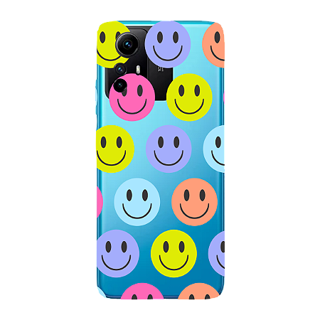 Capinha para Xiaomi RedMi Note 12s Anti Impacto Personalizada - Smiles - Sorrisos