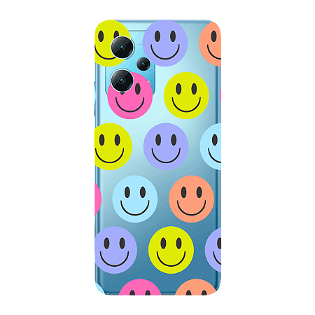 Capinha para Xiaomi RedMi Note 12 Pro 5G Anti Impacto Personalizada - Smiles - Sorrisos