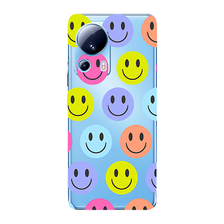 Capinha para Xiaomi Mi 13 Lite Anti Impacto Personalizada - Smiles - Sorrisos