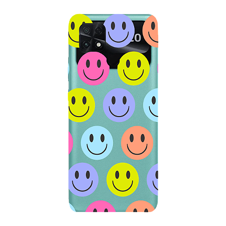 Capinha para Xiaomi Poco C40 Anti Impacto Personalizada - Smiles - Sorrisos