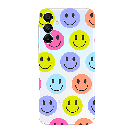 Capinha para Samsung A15 Anti Impacto Personalizada - Smiles - Sorrisos