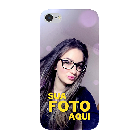 Capinha para iPhone 7 Anti Impacto Personalizada Com Foto