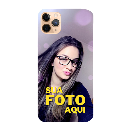 Capinha para iPhone 11 Pro Anti Impacto Personalizada Com Foto