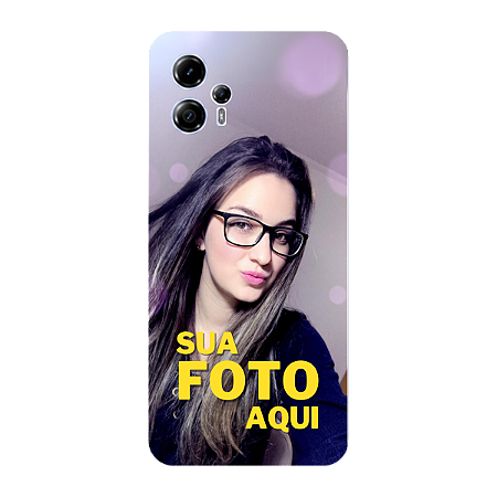 Capinha para Moto G13 Anti Impacto Personalizada Com Foto