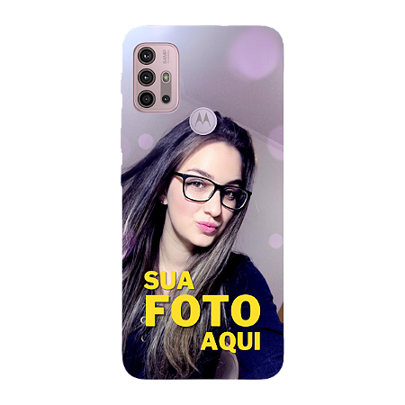 Capinha para Moto G20 Anti Impacto Personalizada Com Foto