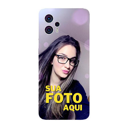 Capinha para Moto G23 Anti Impacto Personalizada Com Foto