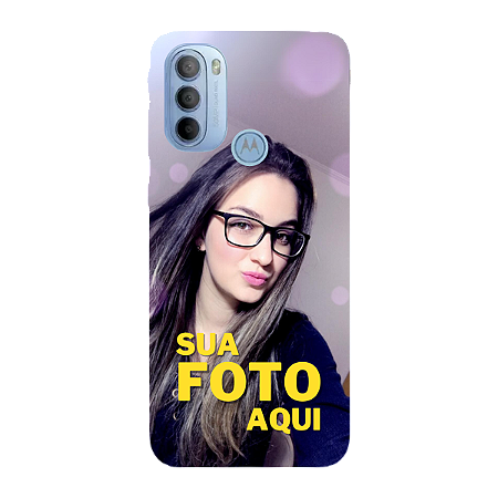Capinha para Moto G31 Anti Impacto Personalizada Com Foto