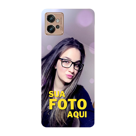 Capinha para Moto G32 Anti Impacto Personalizada Com Foto