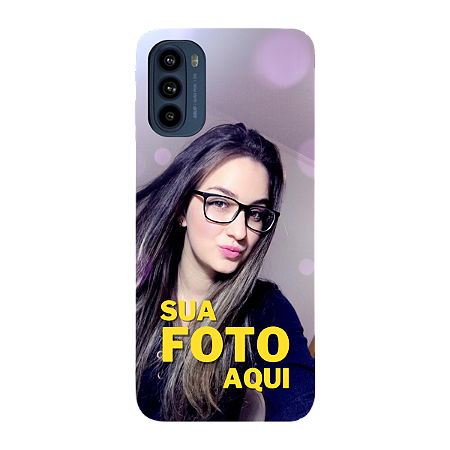 Capinha para Moto G41 Anti Impacto Personalizada Com Foto