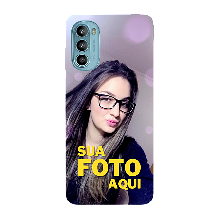 Capinha para Moto G52 Anti Impacto Personalizada Com Foto