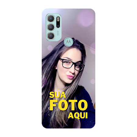 Capinha para Moto G60s Anti Impacto Personalizada Com Foto