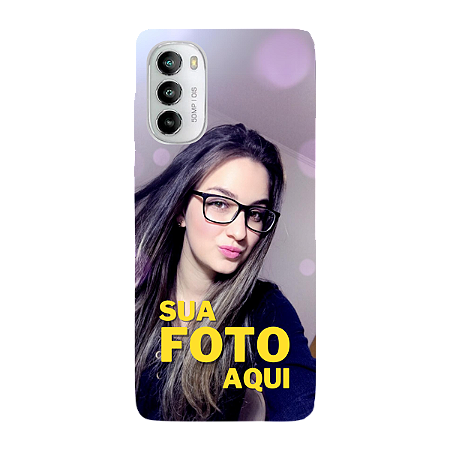 Capinha para Moto G82 Anti Impacto Personalizada Com Foto