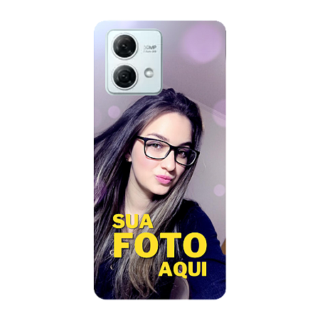 Capinha para Moto G84 Anti Impacto Personalizada Com Foto