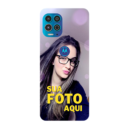 Capinha para Moto G100 Anti Impacto Personalizada Com Foto