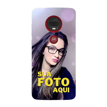 Capinha para Moto G7 Anti Impacto Personalizada Com Foto