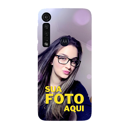 Capinha para Moto G8 Plus Anti Impacto Personalizada Com Foto