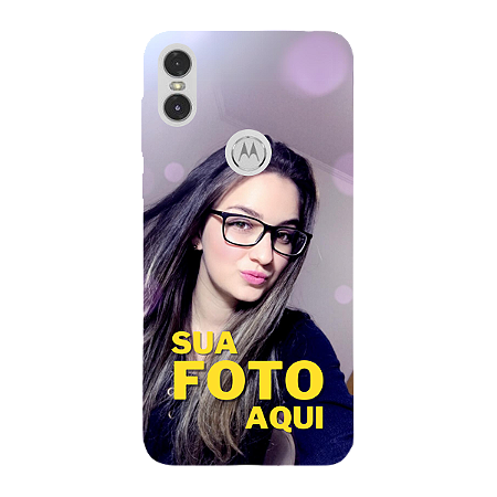 Capinha para Moto One Anti Impacto Personalizada Com Foto