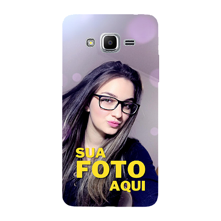 Capinha para Samsung J2 Prime Anti Impacto Personalizada Com Foto