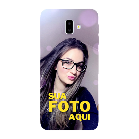 Capinha para Samsung J6 Plus Anti Impacto Personalizada Com Foto