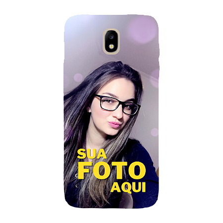 Capinha para Samsung J7 Pro Anti Impacto Personalizada Com Foto