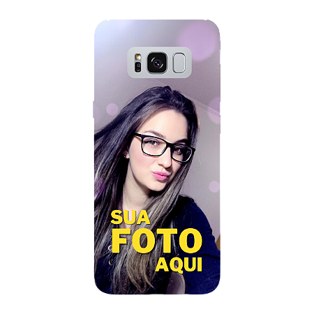 Capinha para Samsung S8 Plus Anti Impacto Personalizada Com Foto