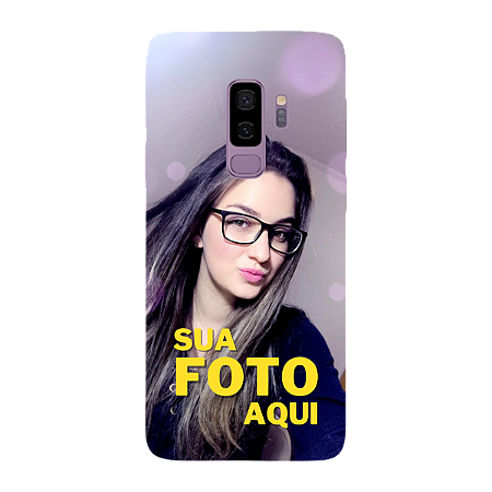 Capinha para Samsung S9 Plus Anti Impacto Personalizada Com Foto