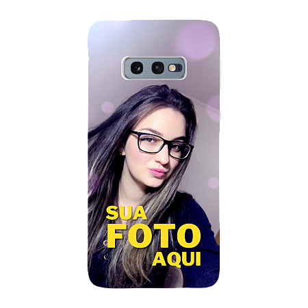 Capinha para Samsung S10e Anti Impacto Personalizada Com Foto
