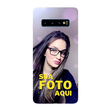 Capinha para Samsung S10 Anti Impacto Personalizada Com Foto