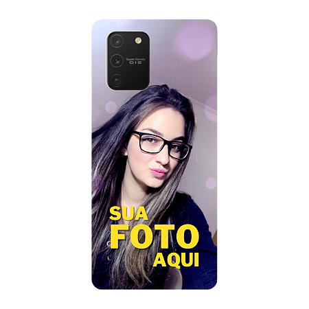 Capinha para Samsung S10 Lite Anti Impacto Personalizada Com Foto
