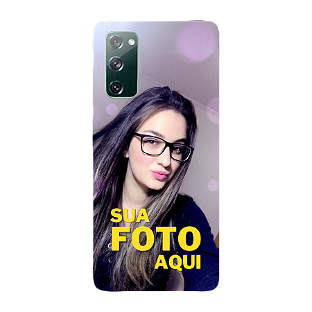 Capinha para Samsung S20 FE Anti Impacto Personalizada Com Foto