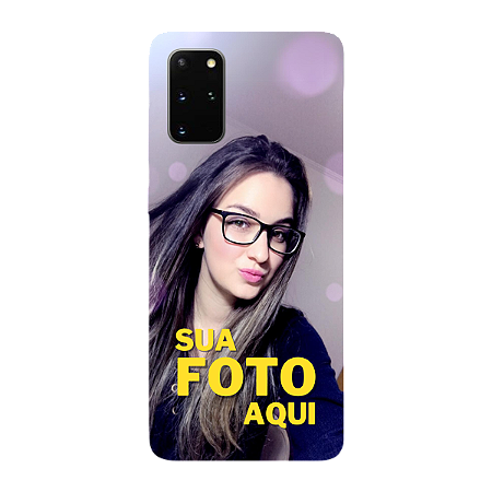 Capinha para Samsung S20+ Plus Anti Impacto Personalizada Com Foto