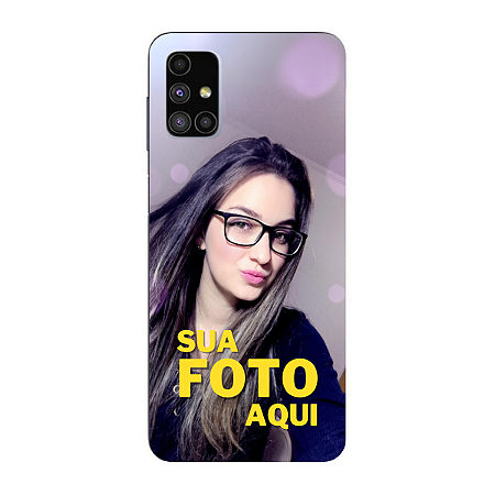Capinha para Samsung M51 Anti Impacto Personalizada Com Foto