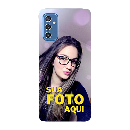Capinha para Samsung M52 5G Anti Impacto Personalizada Com Foto