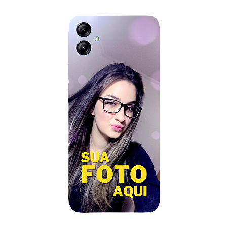Capinha para Samsung A04e Anti Impacto Personalizada Com Foto