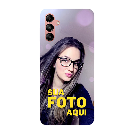Capinha para Samsung A04s Anti Impacto Personalizada Com Foto