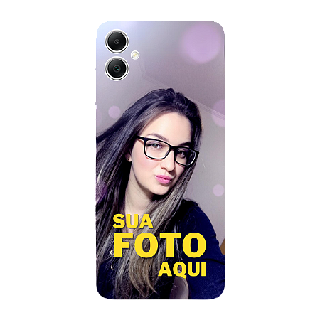 Capinha para Samsung A05 Anti Impacto Personalizada Com Foto