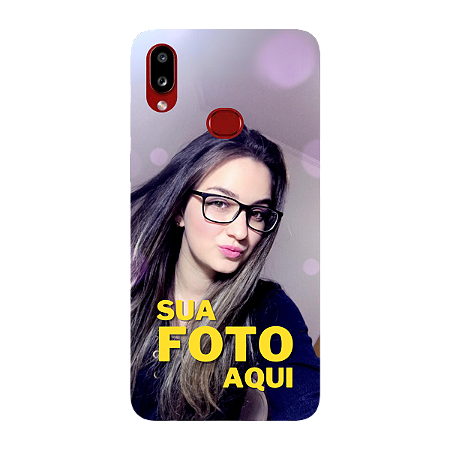 Capinha para Samsung A10s Anti Impacto Personalizada Com Foto
