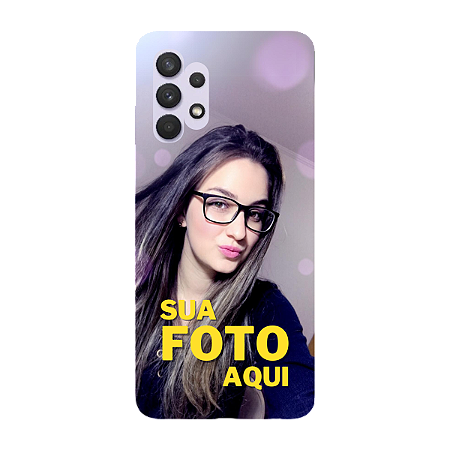 Capinha para Samsung A32 5G Anti Impacto Personalizada Com Foto