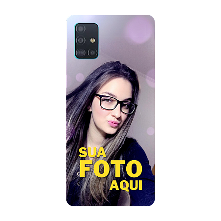 Capinha para Samsung A51 Anti Impacto Personalizada Com Foto
